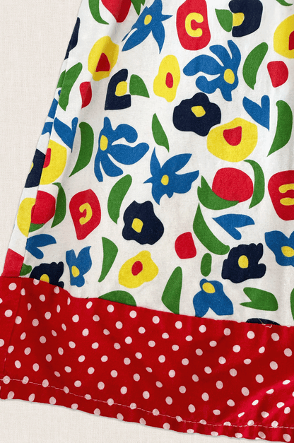 Peter Pan Collar Floral Dress