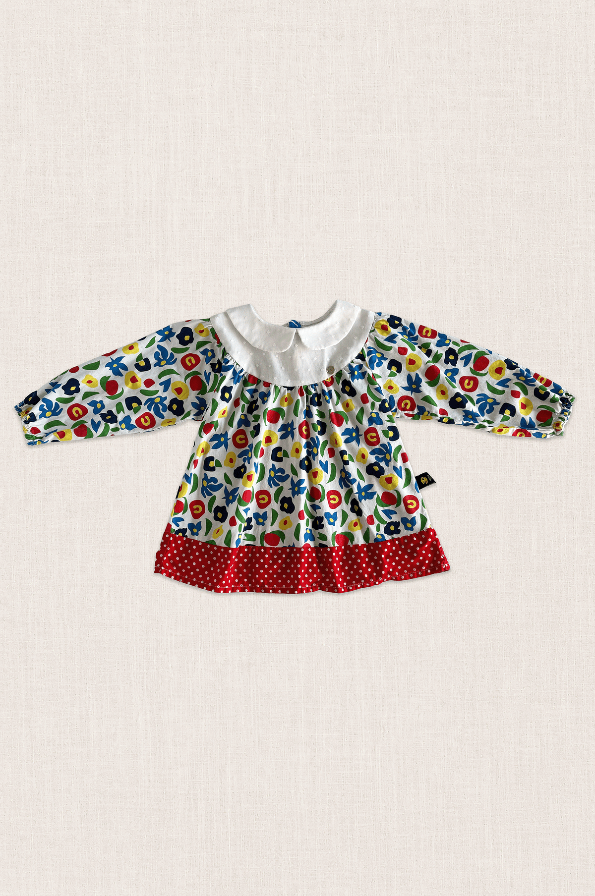 Peter Pan Collar Floral Dress