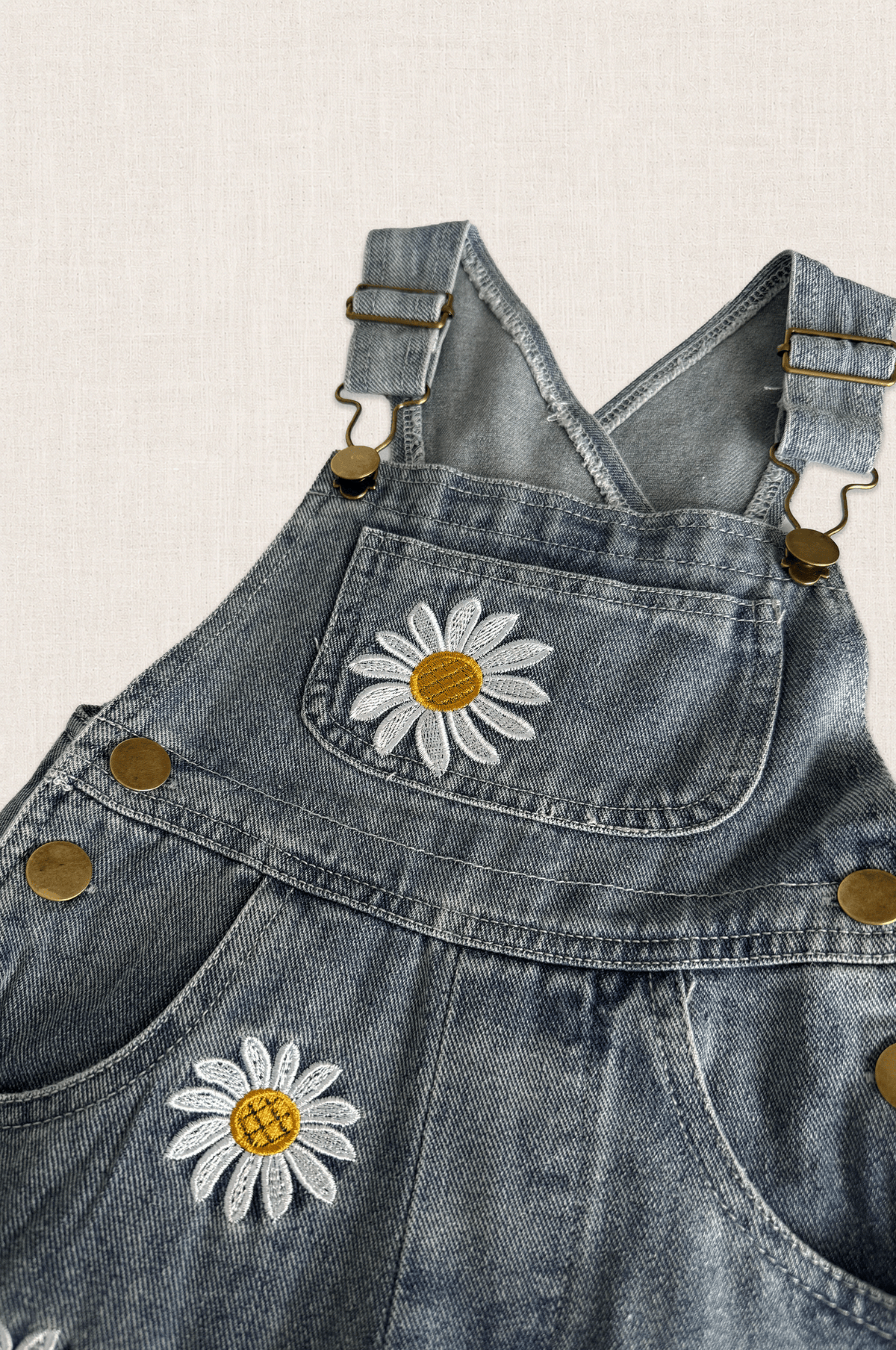 Daisy Denim Overalls