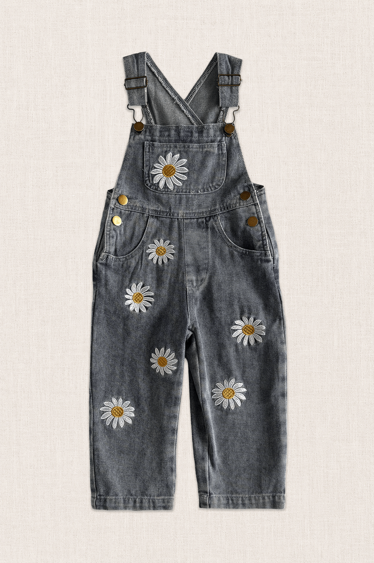 Daisy Denim Overalls