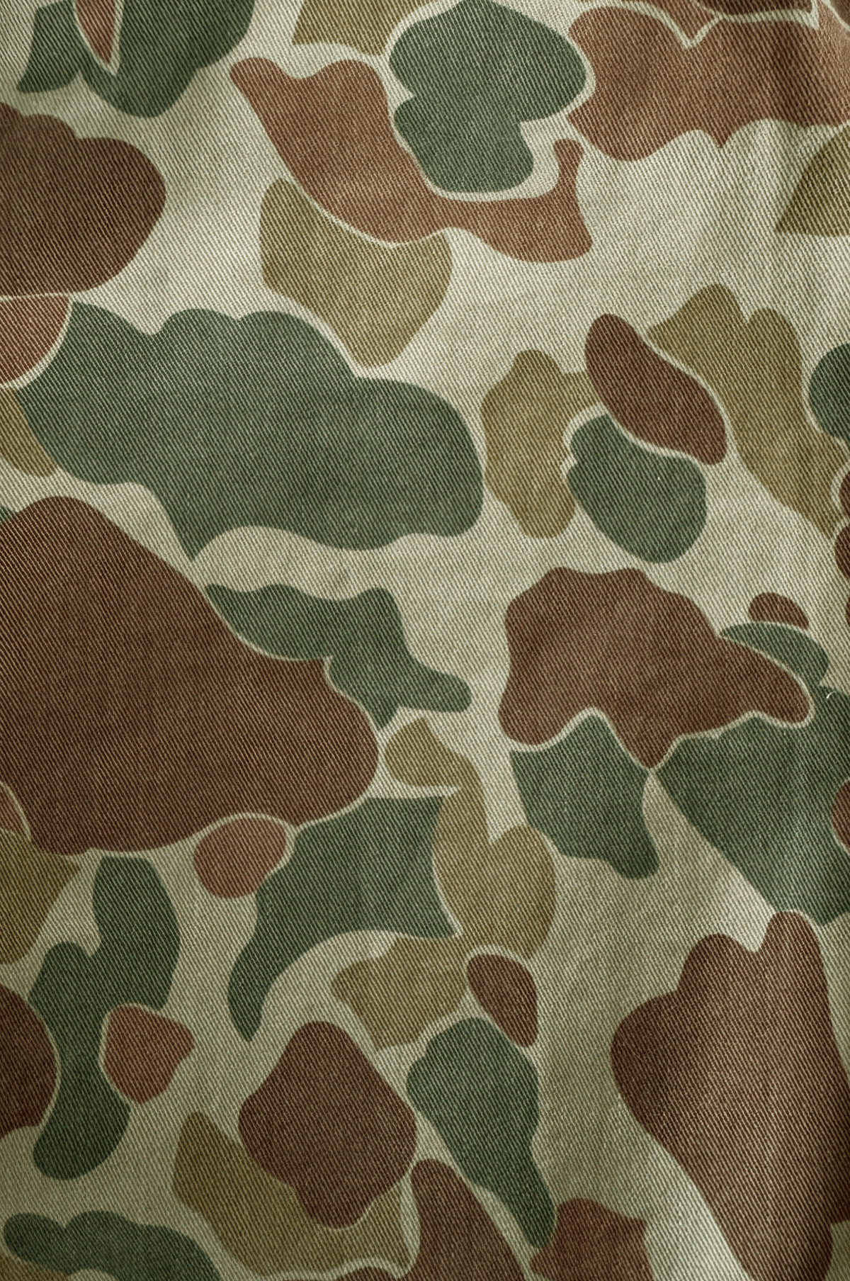 Camouflage Cotton Shorts