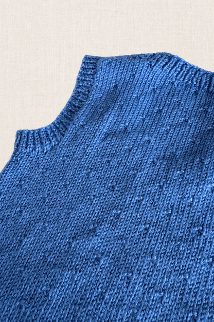 Hand-Knitted Penguin Vest
