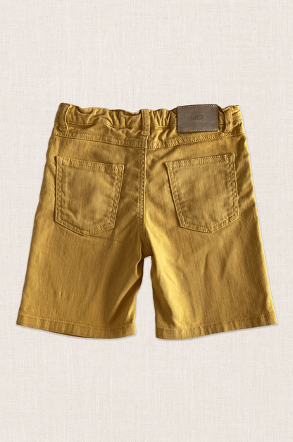 Butter Yellow Denim Shorts