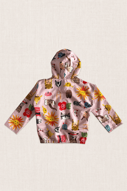 Painted Animal Rain Jacket