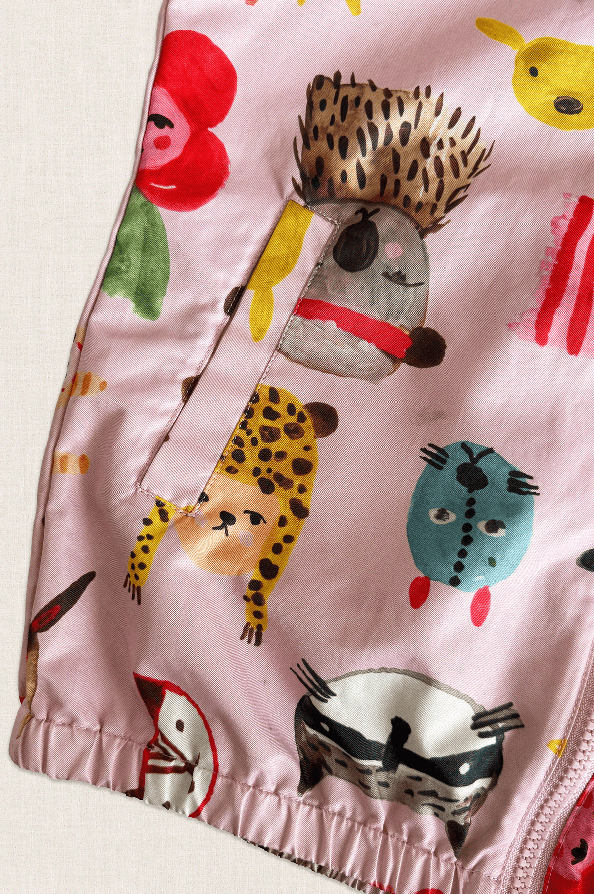Painted Animal Rain Jacket