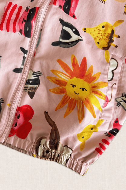 Painted Animal Rain Jacket
