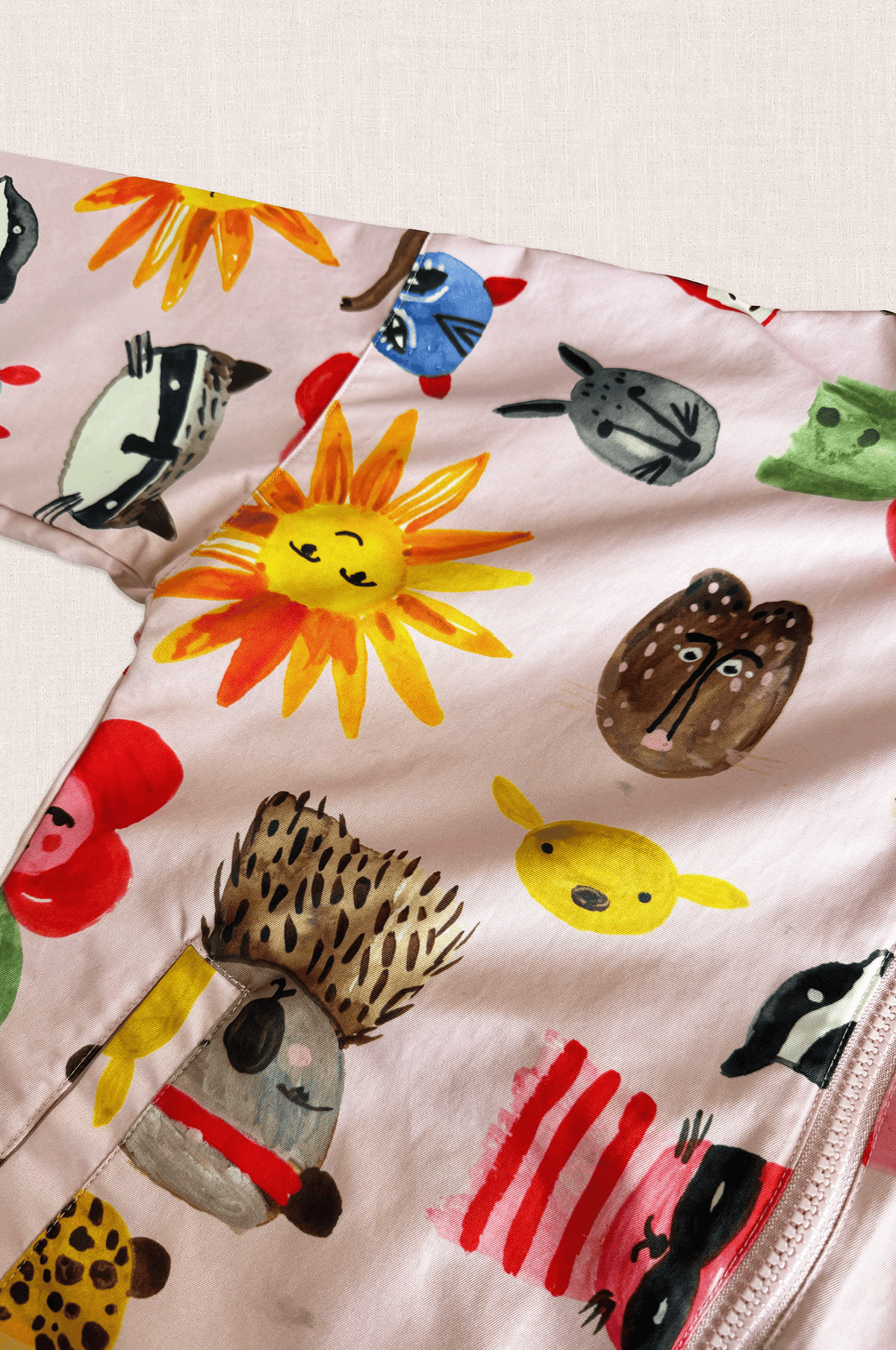 Painted Animal Rain Jacket