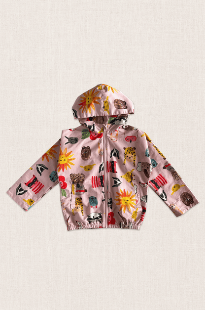 Painted Animal Rain Jacket