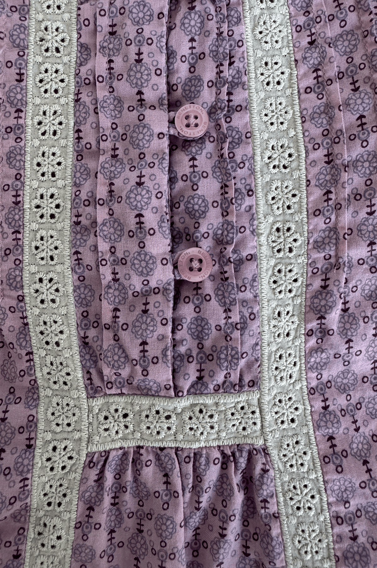Broderie Anglaise Floral Blouse