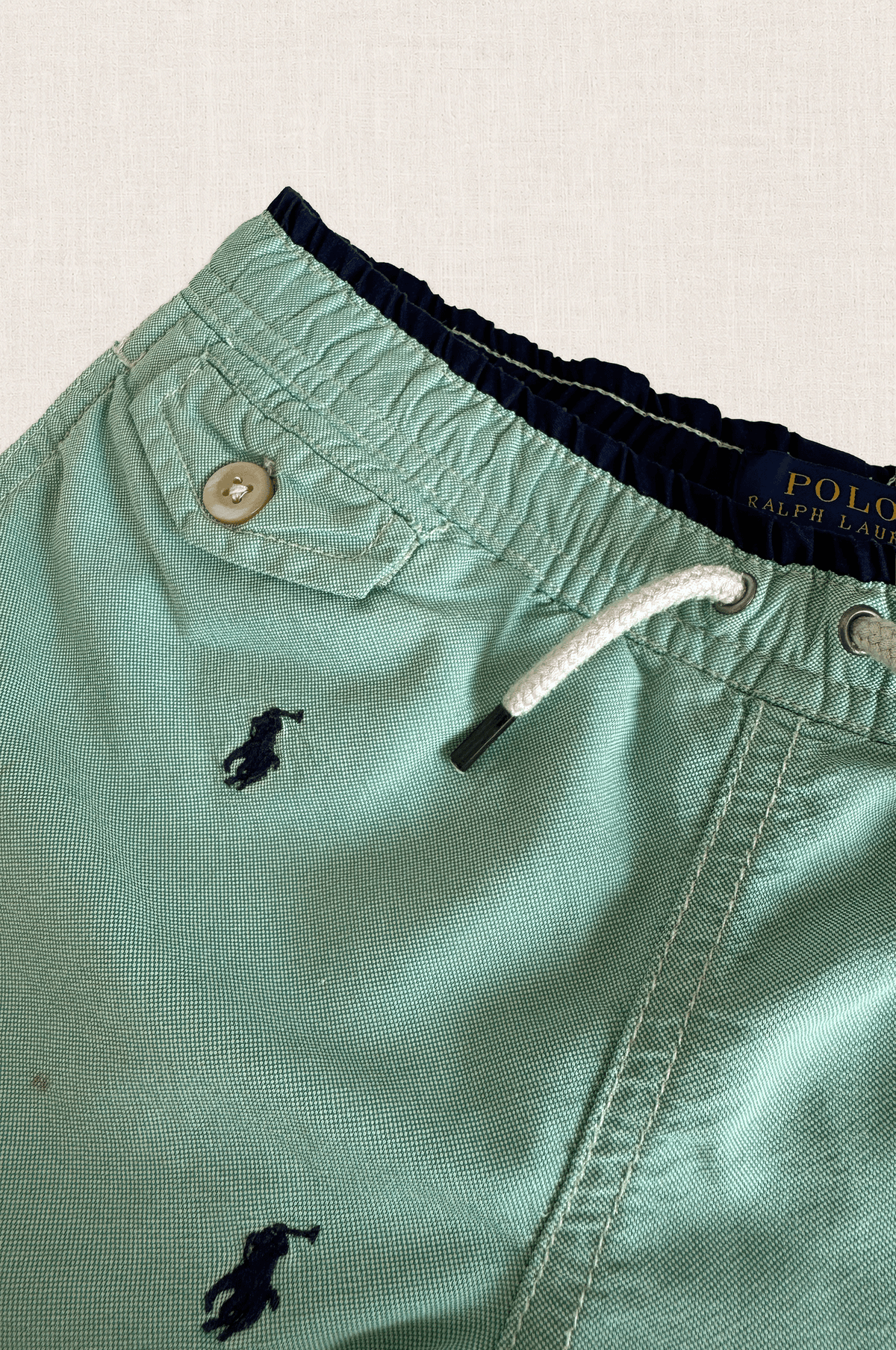 Embroidered Pony Swim Shorts