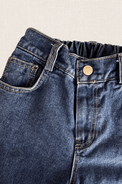 Relaxed Flare Denim Jeans