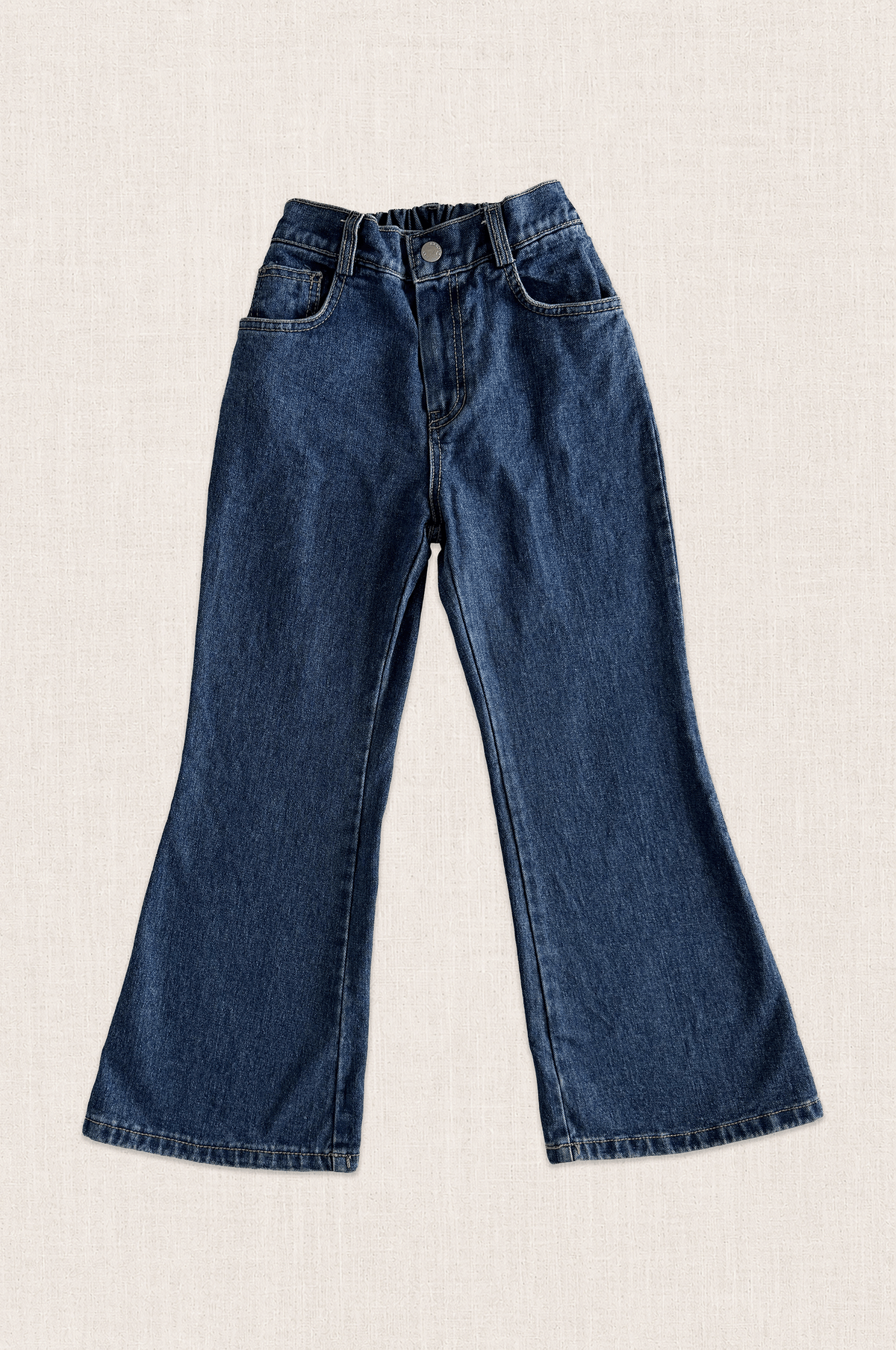 Relaxed Flare Denim Jeans