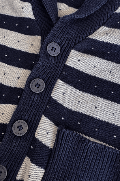 Striped Knit Cardigan