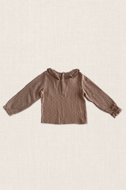 Organic Cotton Spot Blouse