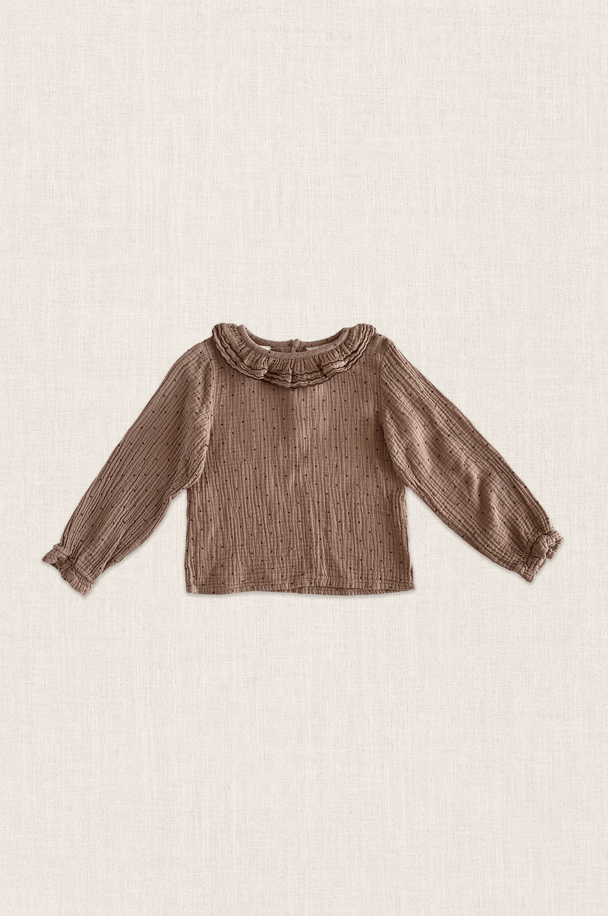 Organic Cotton Spot Blouse
