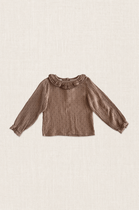 Organic Cotton Spot Blouse