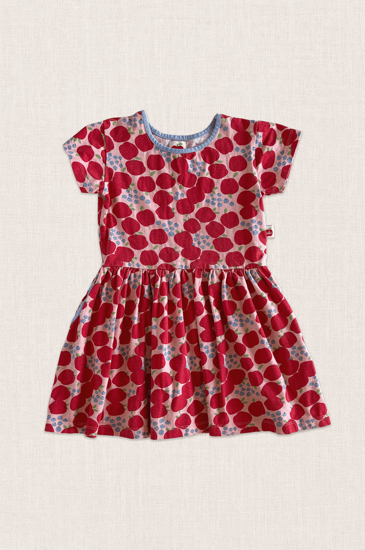 Apple & Berry Cotton Dress