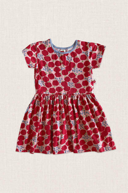 Apple & Berry Cotton Dress