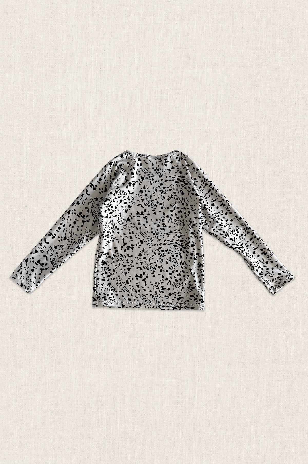 Abstract Print Rash Vest