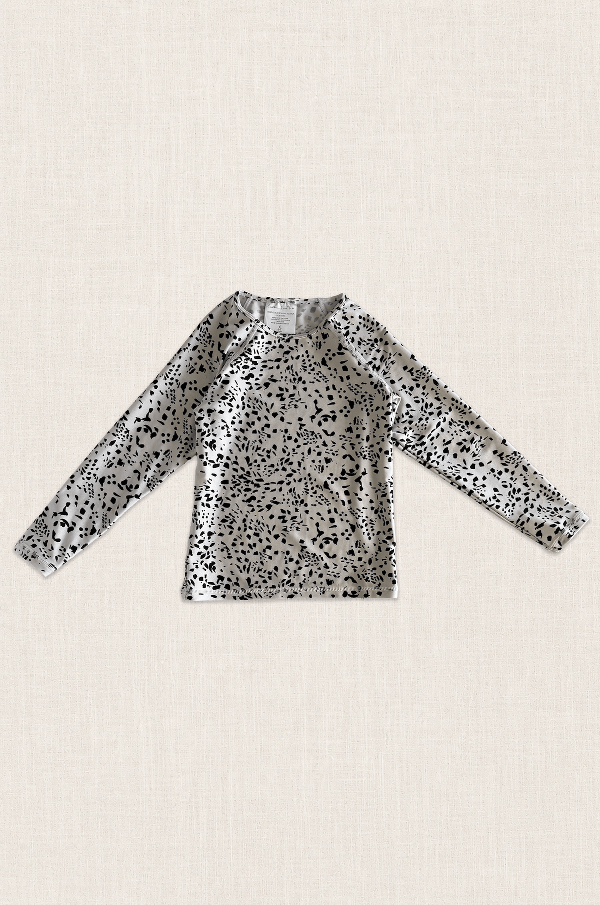 Abstract Print Rash Vest