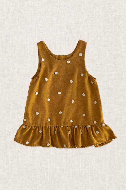 Textured Pom-Pom Dress