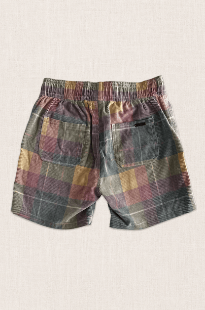 Pastel Check Shorts