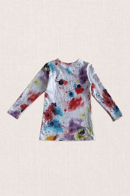 Space Splatter Long Sleeve Top