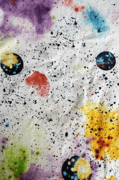 Space Splatter Long Sleeve Top