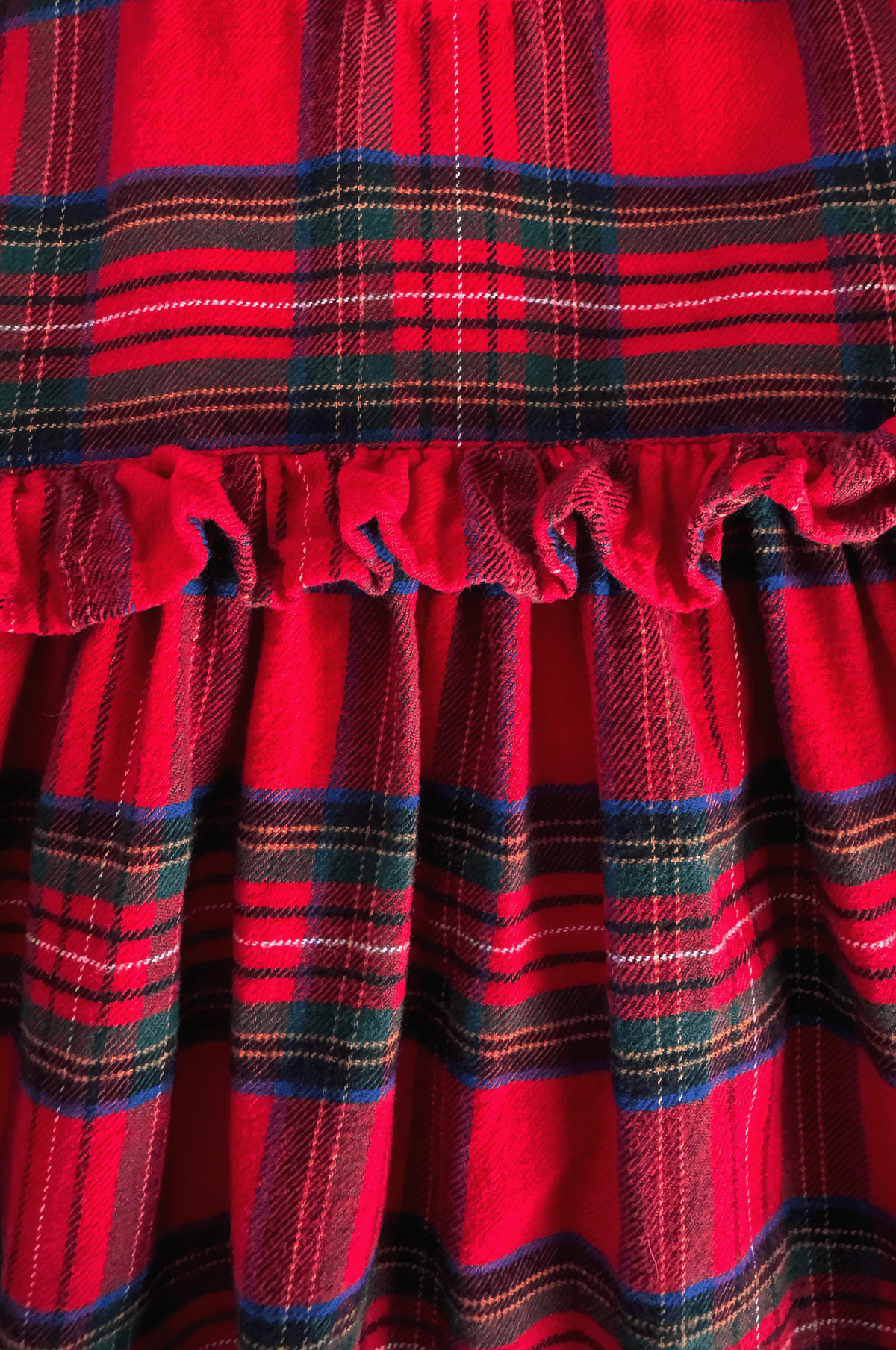 Tartan Frill Dress