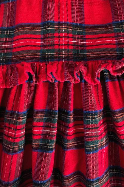 Tartan Frill Dress