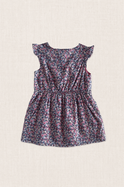 Floral Seashell Button Dress