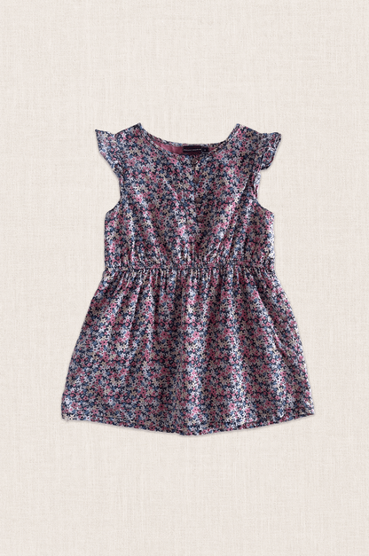 Floral Seashell Button Dress