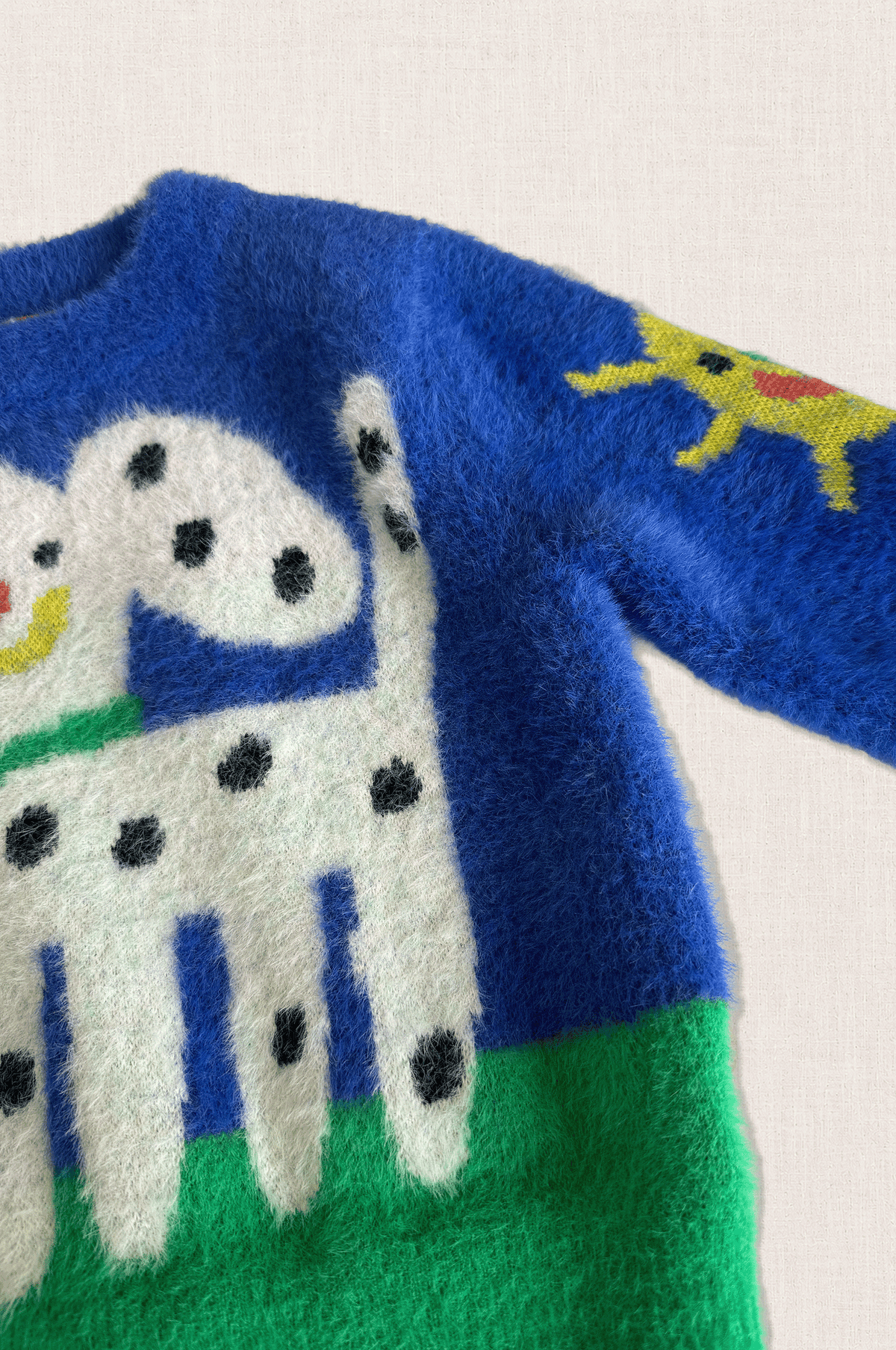 Blue Dog Knit Jumper