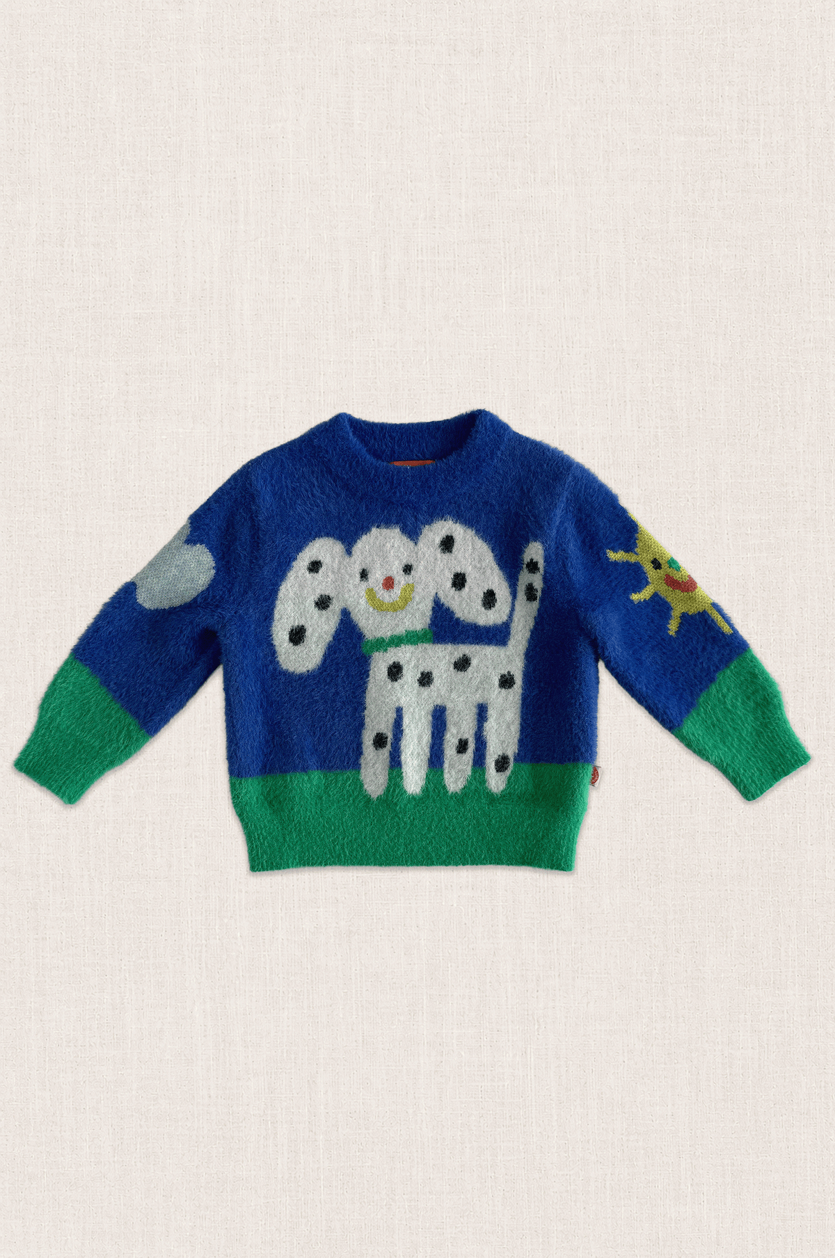 Blue Dog Knit Jumper