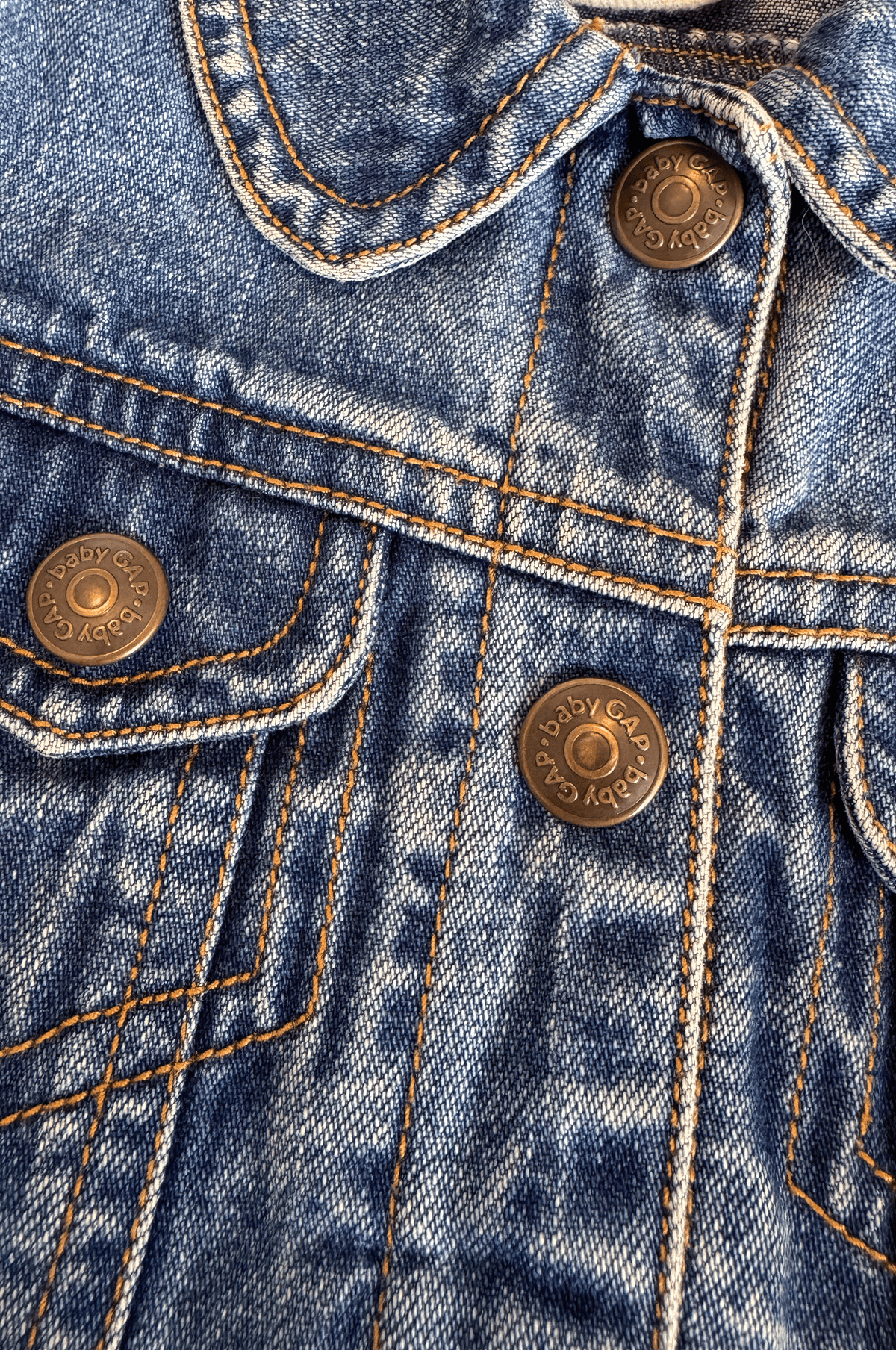 Denim Buttoned Vest