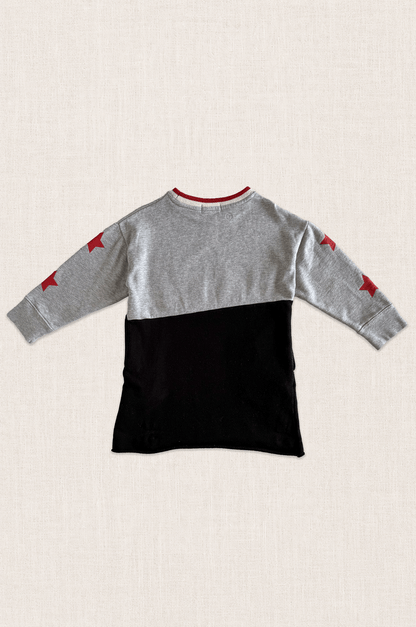 Dinah Mo Graphic Sweatshirt Dress