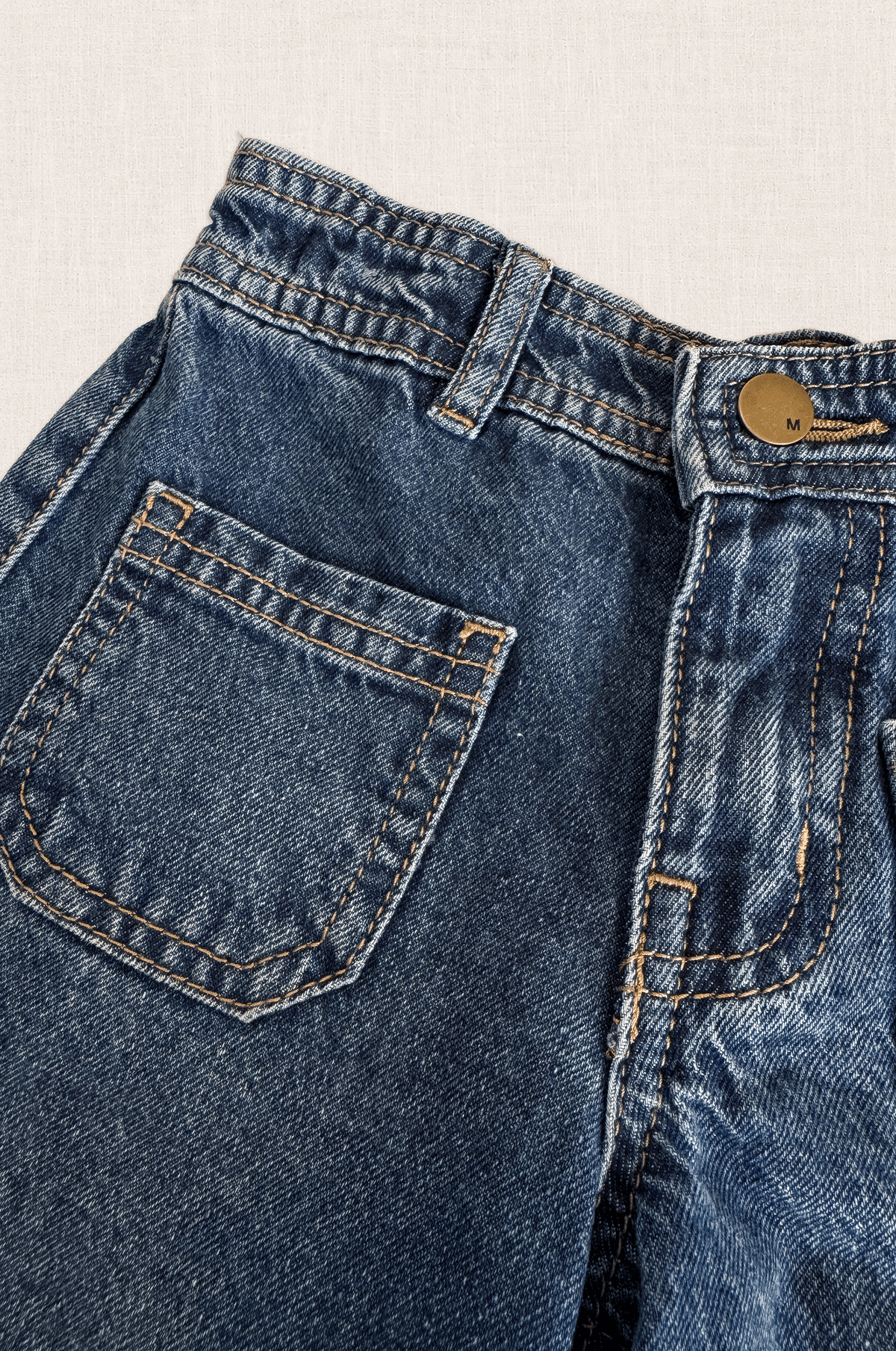 Wide Leg Pocket Jeans