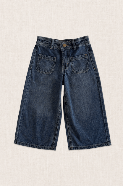 Wide Leg Pocket Jeans
