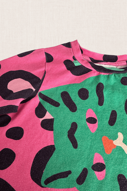 Leopard Cat Print Dress