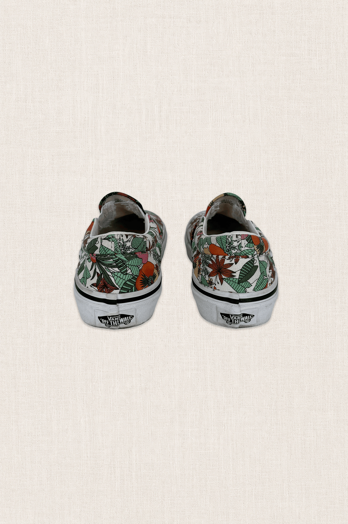 Floral Slip On Sneakers